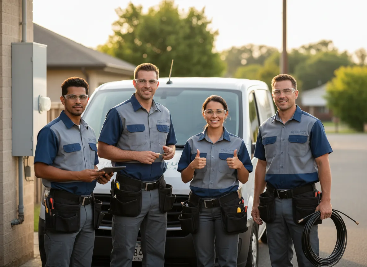 Residential electrical contractor serving homeowners in Newcastle, TX